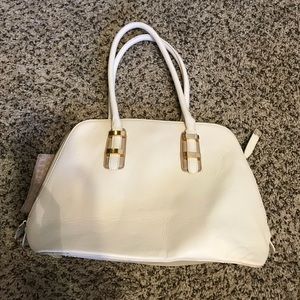 White purse
